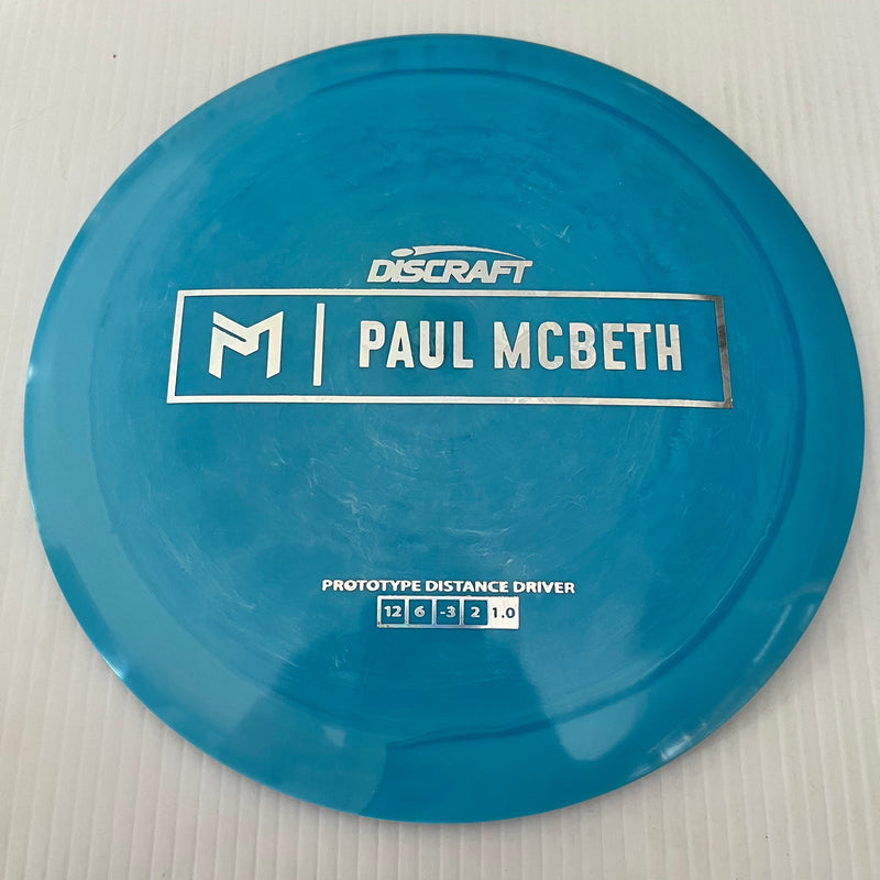 Discraft Paul McBeth Prototype Swirly ESP Hades 12/6/-3/2