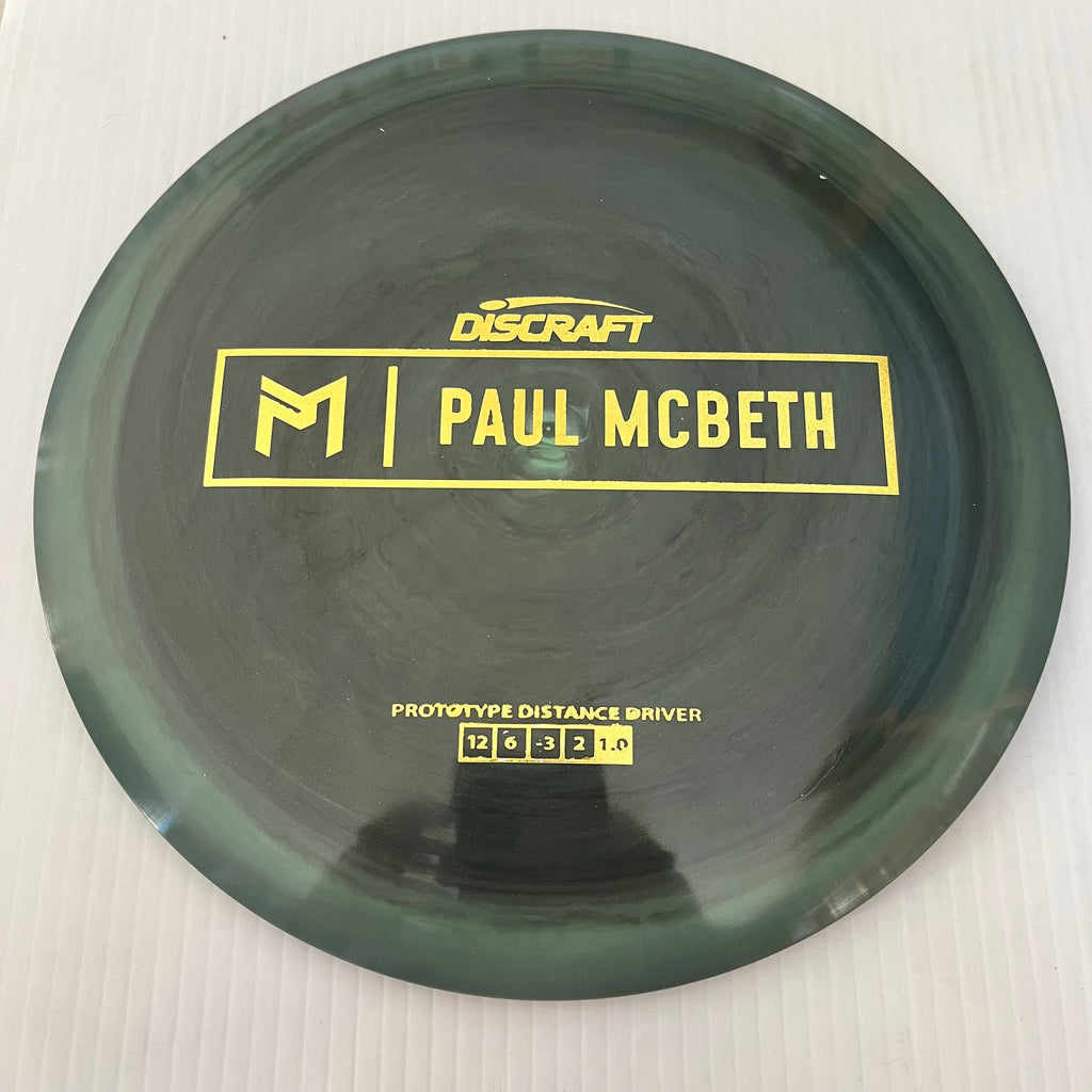 Discraft Paul McBeth Prototype Swirly ESP Hades 12/6/-3/2