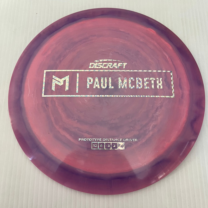 Discraft Paul McBeth Prototype Swirly ESP Hades 12/6/-3/2