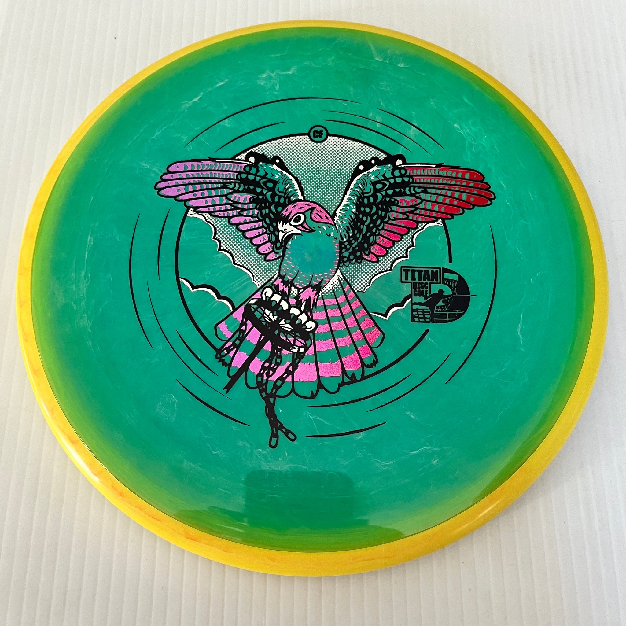 Axiom Limited Edition "Kestrel Basket Hawk" Cory Fausch Designed Neutron Hex 5/5/-1/1