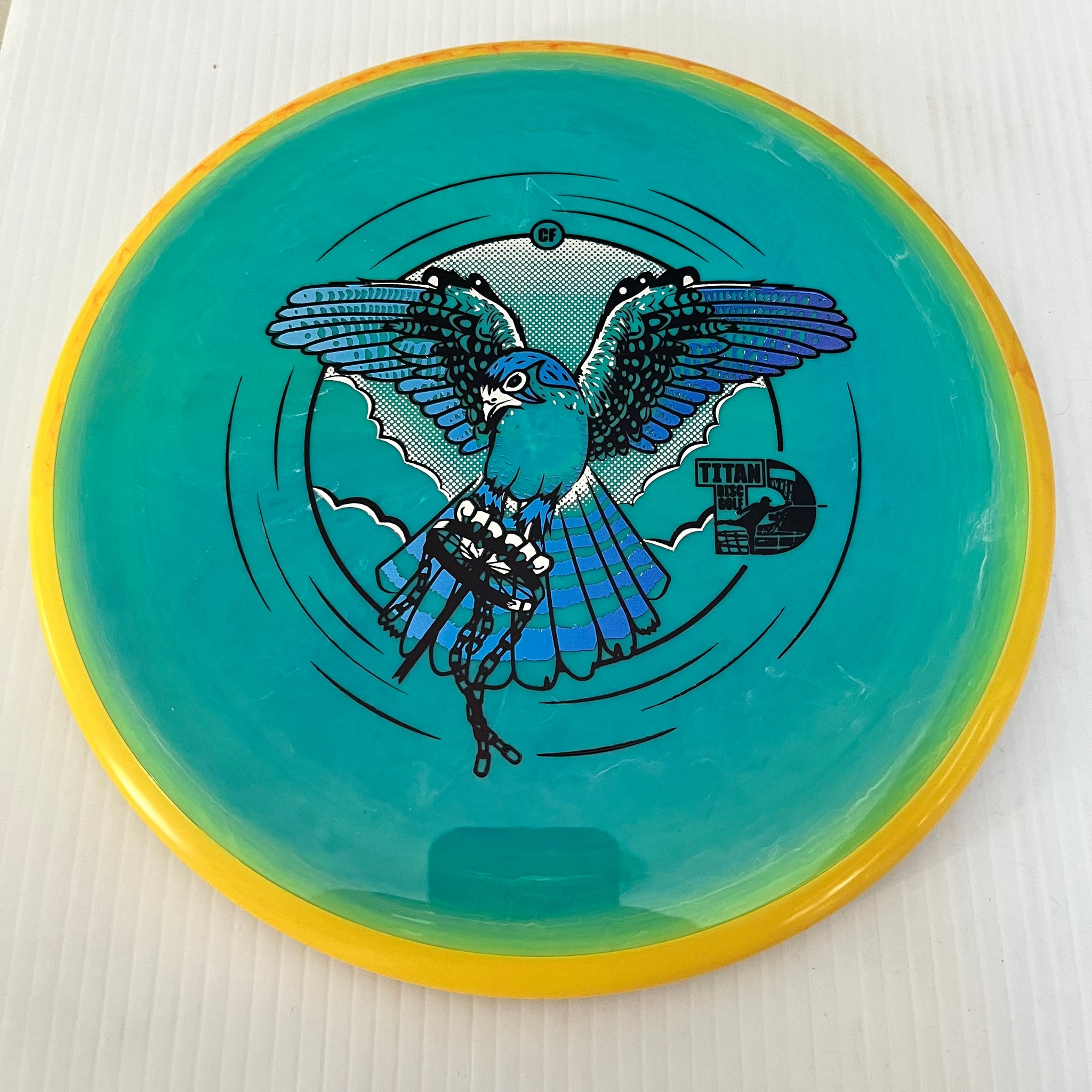 Axiom Limited Edition "Kestrel Basket Hawk" Cory Fausch Designed Neutron Hex 5/5/-1/1