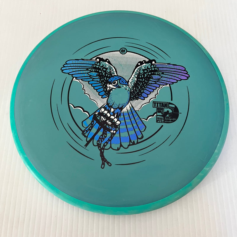 Axiom Limited Edition "Kestrel Basket Hawk" Cory Fausch Designed Electron Medium Envy 3/3/-1/2