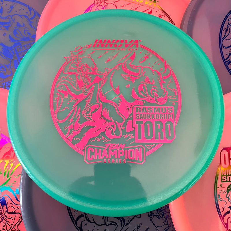 Innova 2025 Rasmus Saukkoriipi Team Champion Series Proto Glow Champion Toro 4/2/1/3