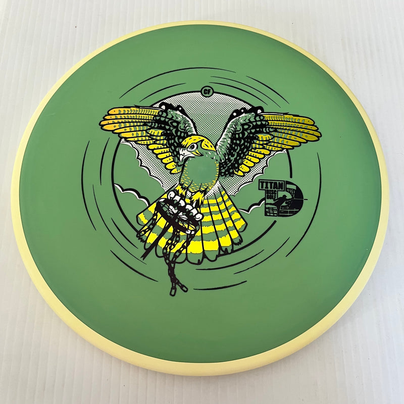 Axiom Limited Edition "Kestrel Basket Hawk" Cory Fausch Designed Electron Medium Envy 3/3/-1/2