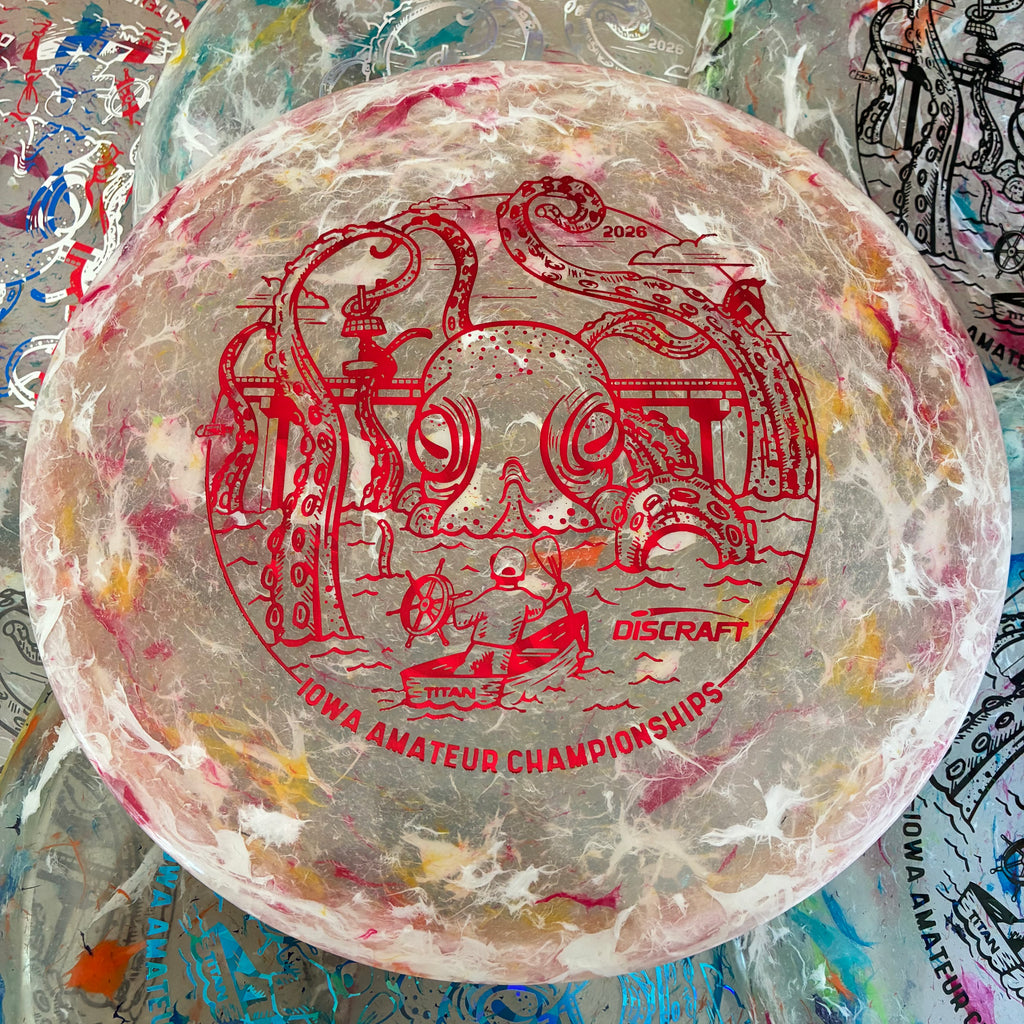 Discraft 2026 Iowa Amateur Championships Jawbreaker Z FLX Sol 4/5/-3/0