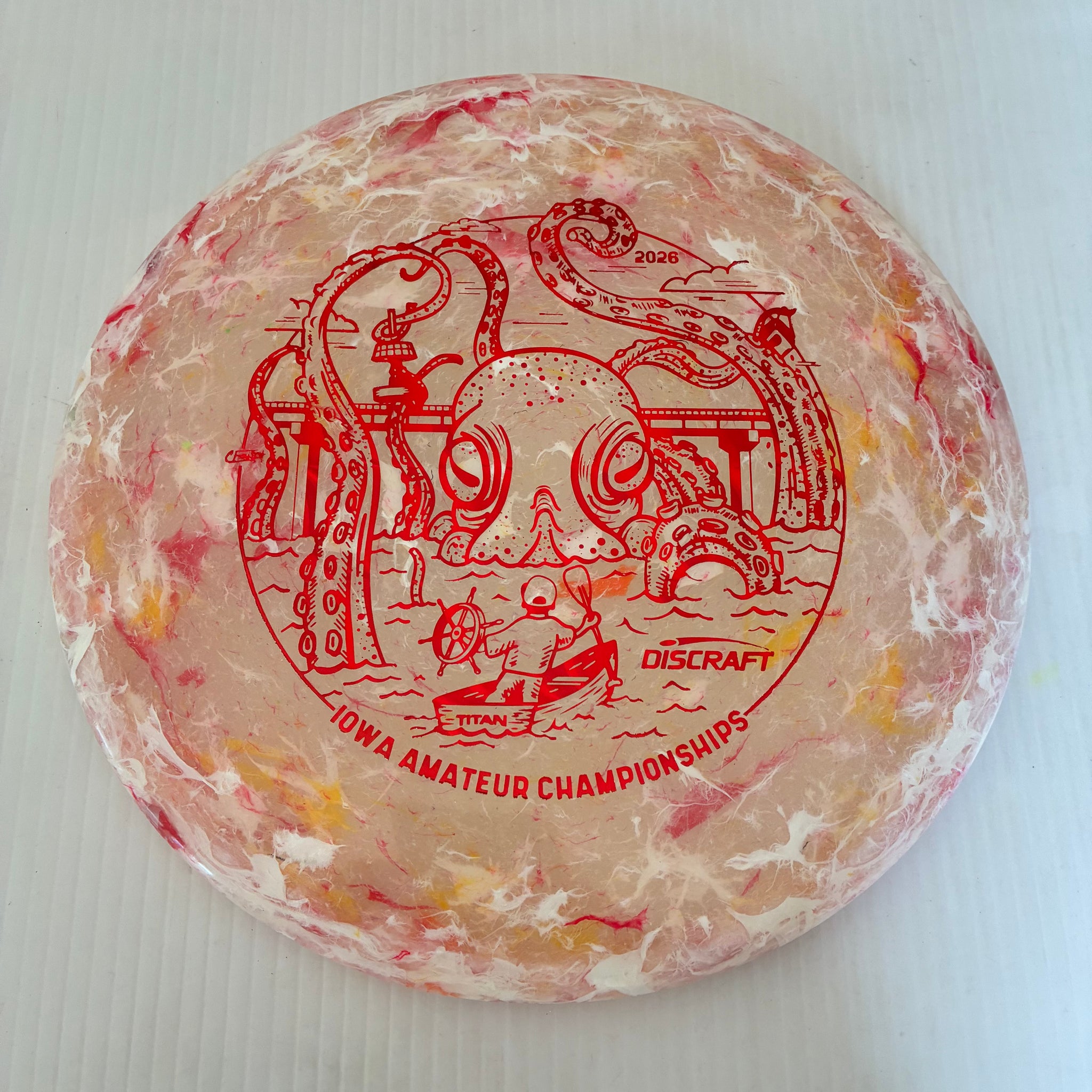 Discraft 2026 Iowa Amateur Championships Jawbreaker Z FLX Sol 4/5/-3/0
