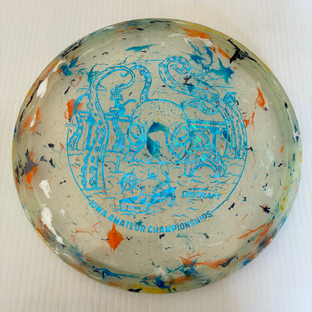 Discraft 2026 Iowa Amateur Championships Jawbreaker Z FLX Sol 4/5/-3/0