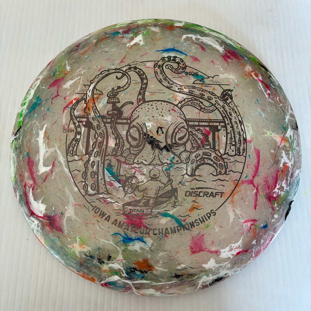 Discraft 2026 Iowa Amateur Championships Jawbreaker Z FLX Sol 4/5/-3/0