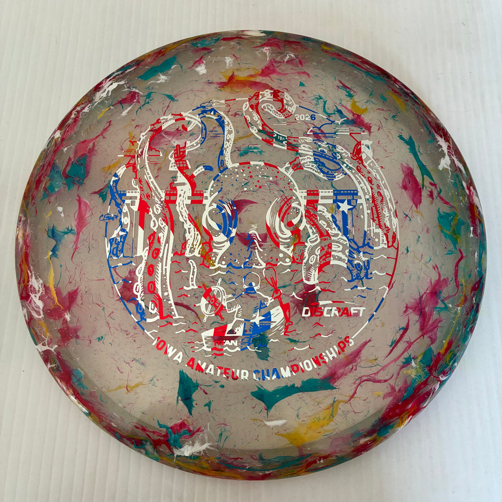 Discraft 2026 Iowa Amateur Championships Jawbreaker Z FLX Sol 4/5/-3/0