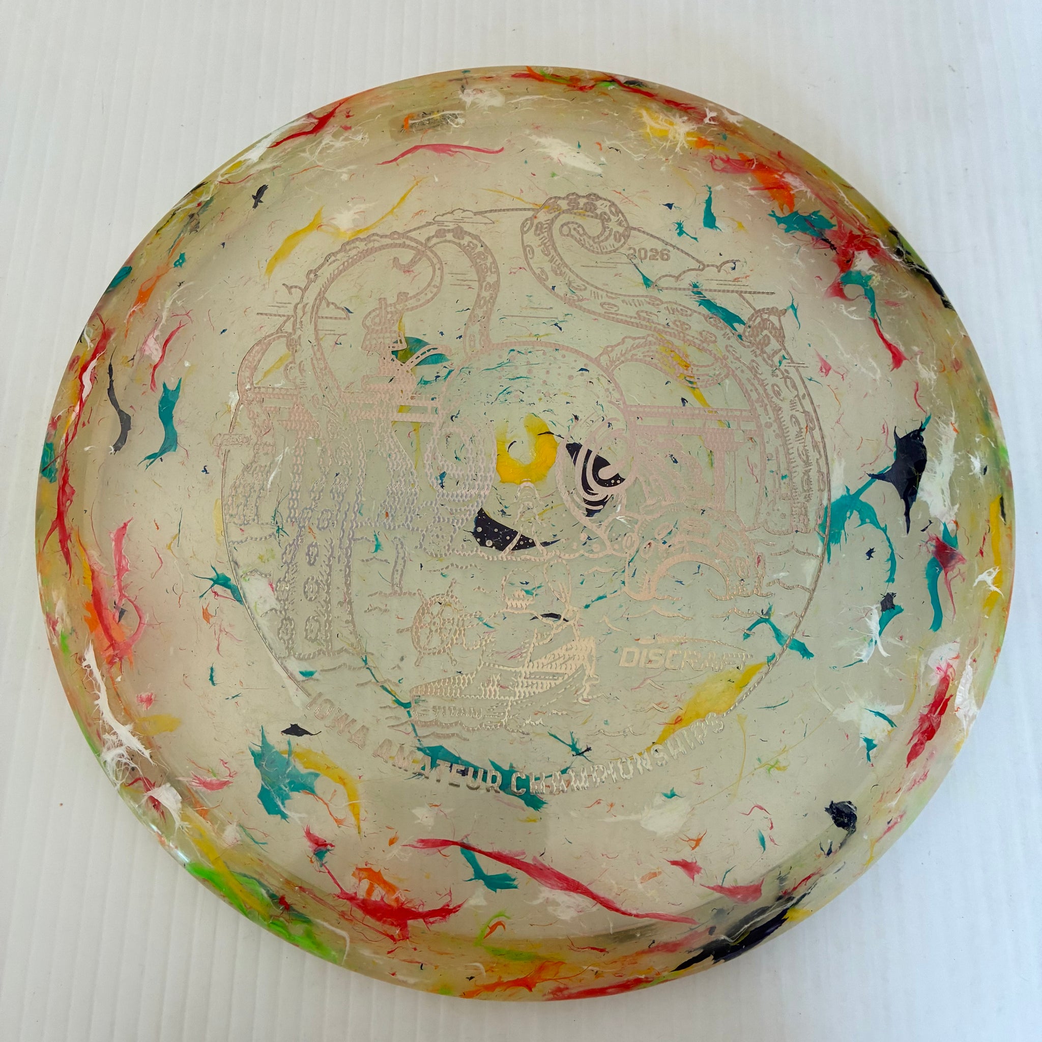 Discraft 2026 Iowa Amateur Championships Jawbreaker Z FLX Sol 4/5/-3/0
