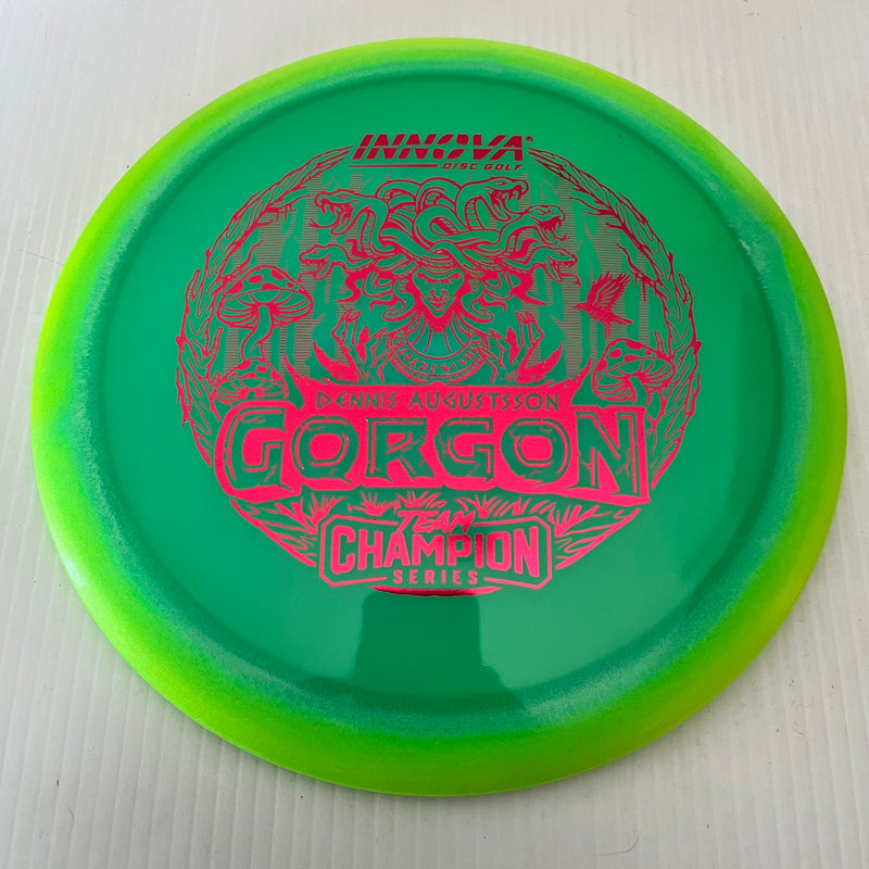 Innova 2025 Dennis Augustsson Team Champion Series Proto Glow Halo Champion Gorgon 10/6/-2/1