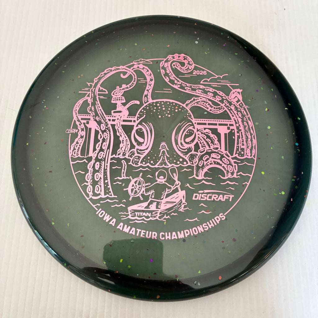 Discraft 2026 Iowa Amateur Championships Confetti Z Zone SS 4/4/-1/2