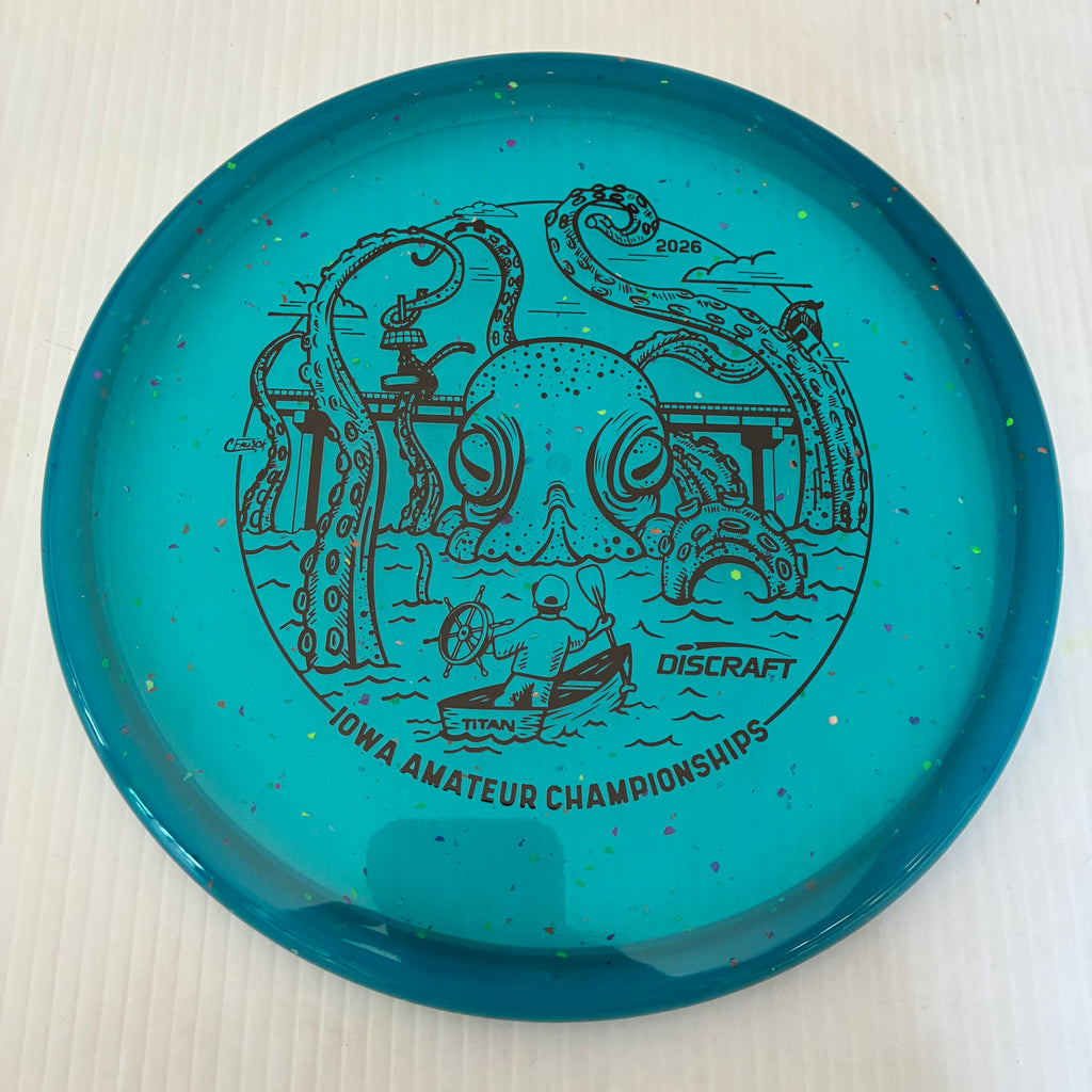 Discraft 2026 Iowa Amateur Championships Confetti Z Zone SS 4/4/-1/2