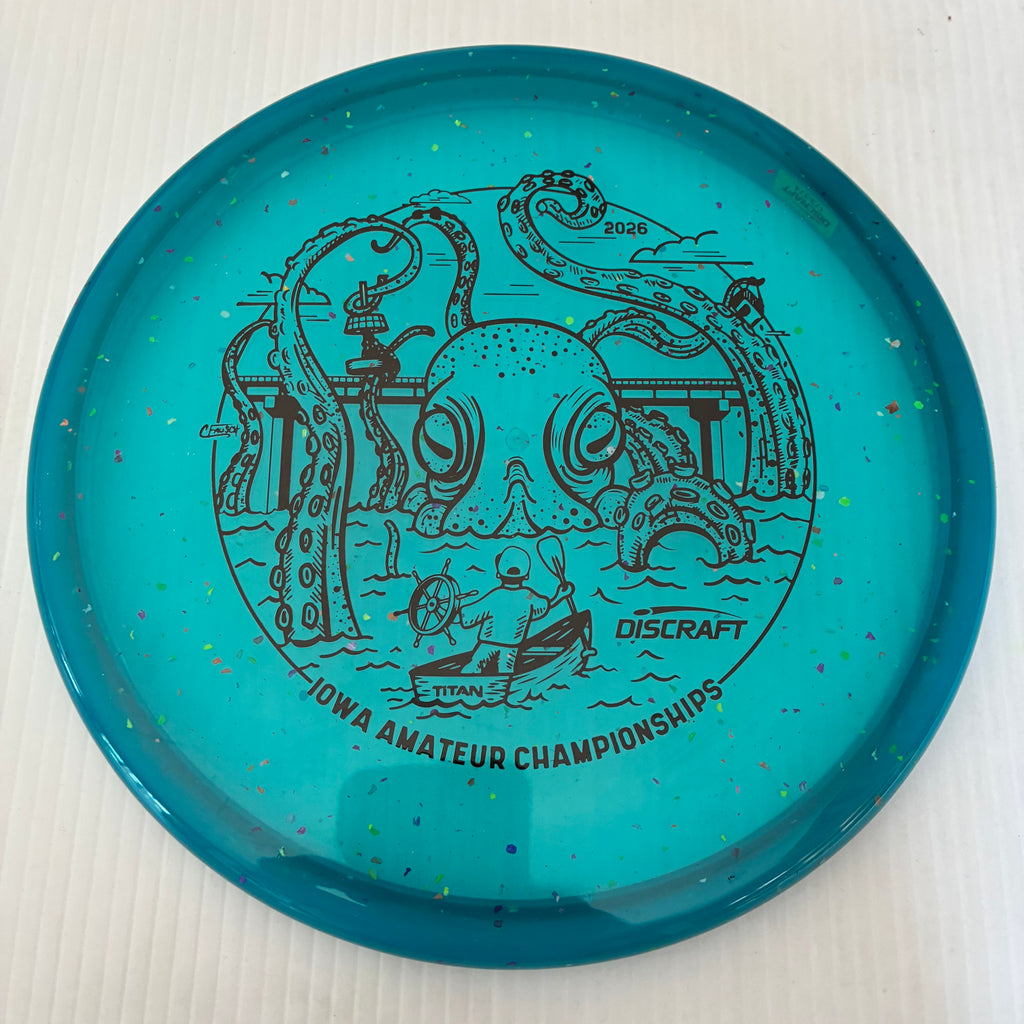 Discraft 2026 Iowa Amateur Championships Confetti Z Zone SS 4/4/-1/2