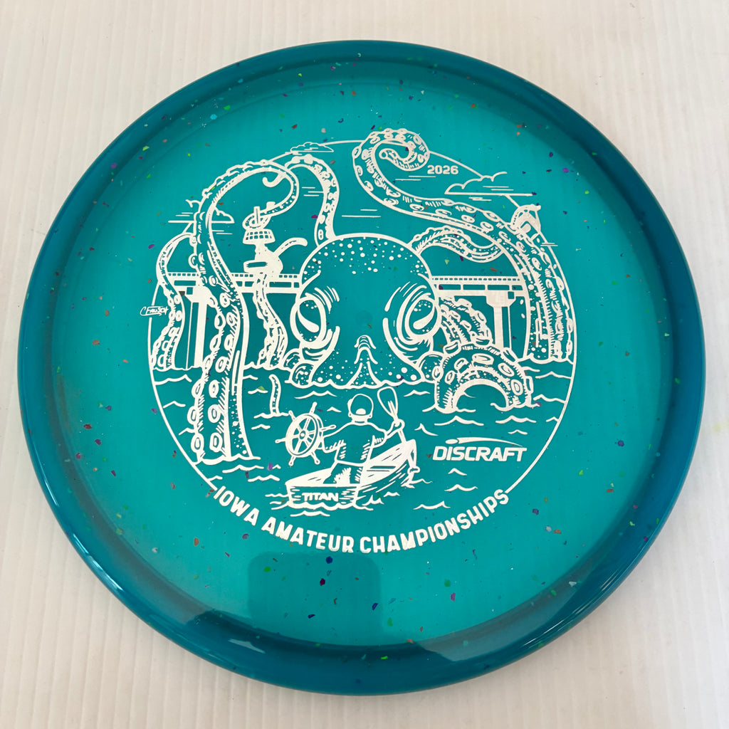 Discraft 2026 Iowa Amateur Championships Confetti Z Zone SS 4/4/-1/2