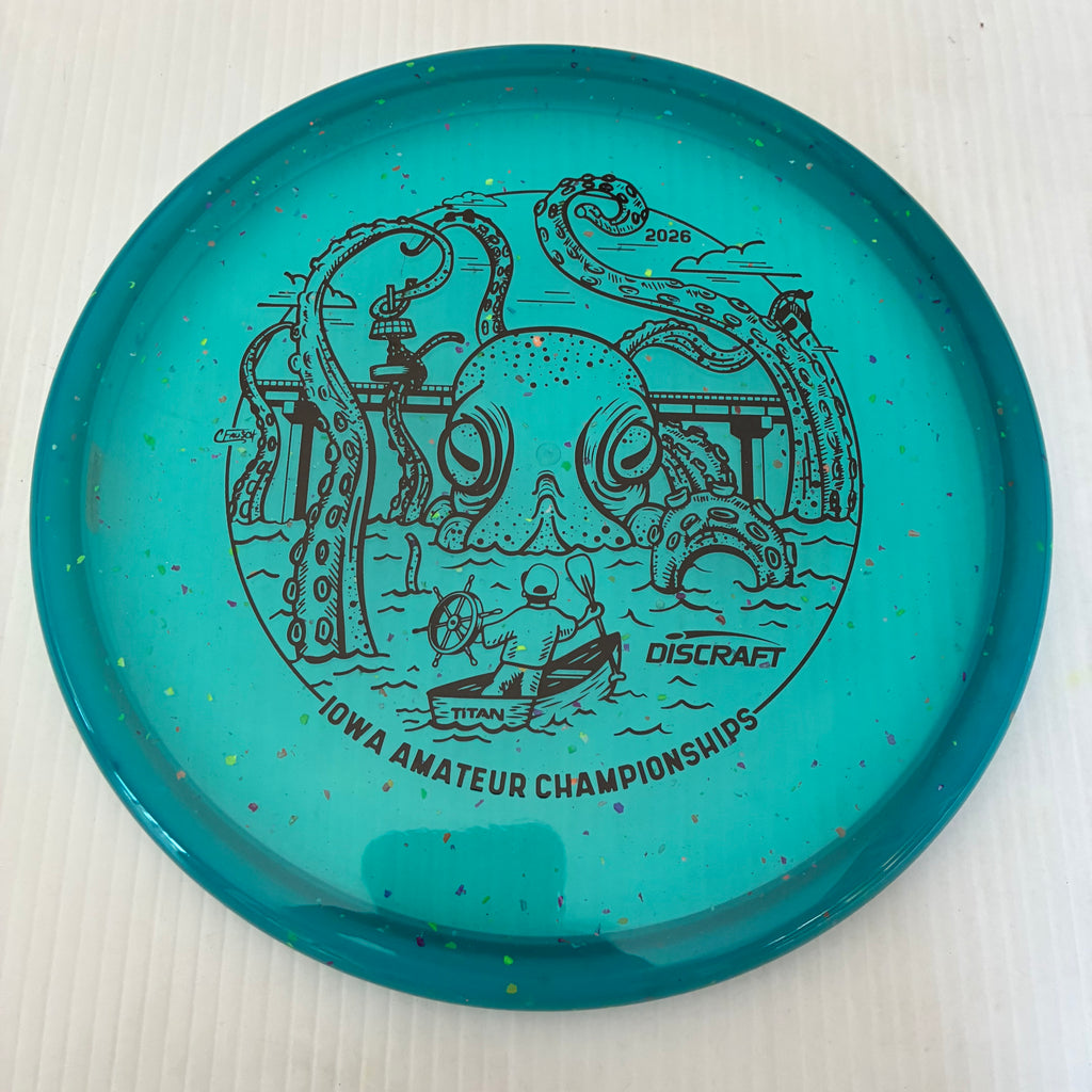 Discraft 2026 Iowa Amateur Championships Confetti Z Zone SS 4/4/-1/2