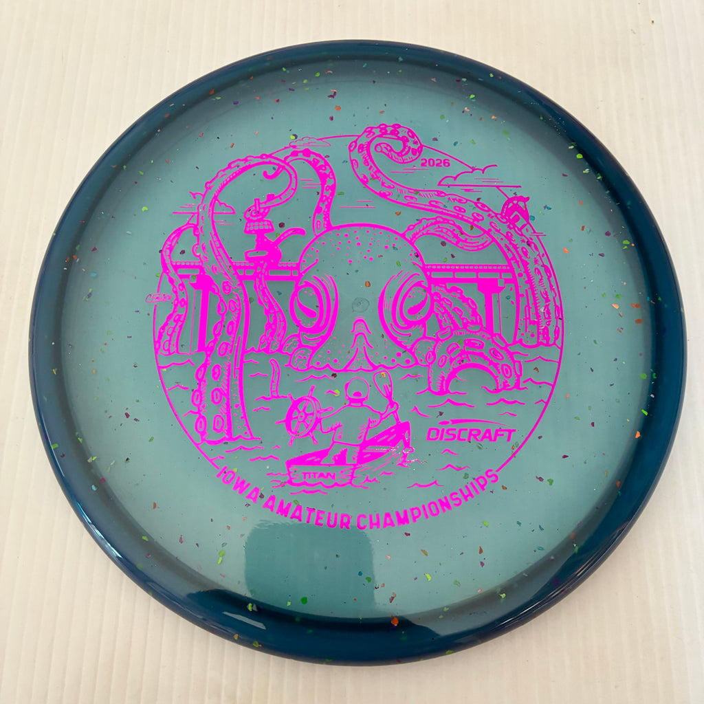Discraft 2026 Iowa Amateur Championships Confetti Z Zone SS 4/4/-1/2