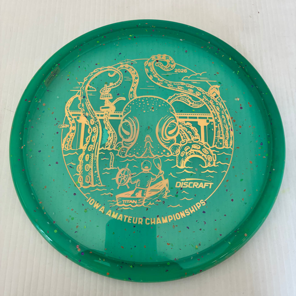 Discraft 2026 Iowa Amateur Championships Confetti Z Zone SS 4/4/-1/2