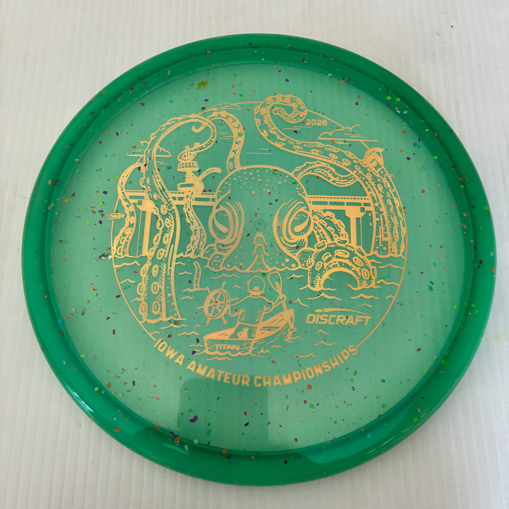 Discraft 2026 Iowa Amateur Championships Confetti Z Zone SS 4/4/-1/2
