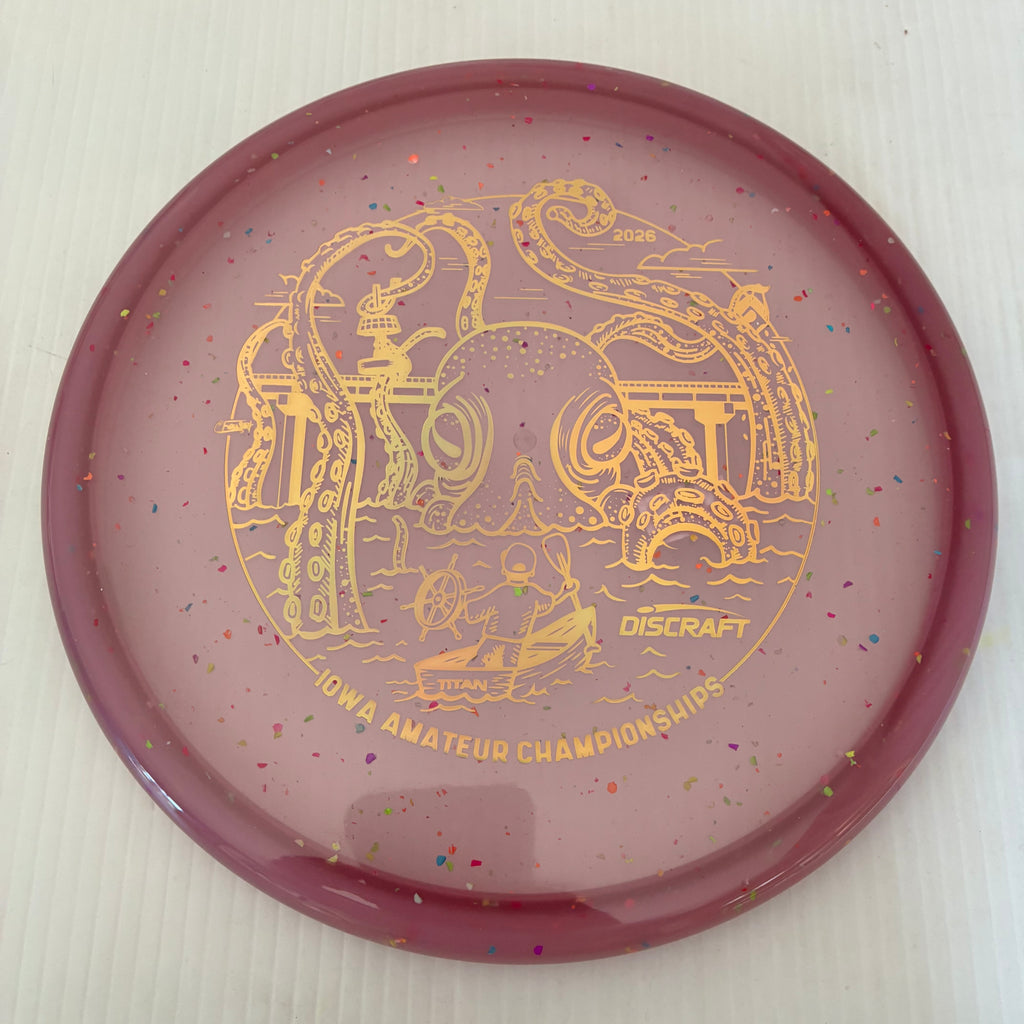 Discraft 2026 Iowa Amateur Championships Confetti Z Zone SS 4/4/-1/2