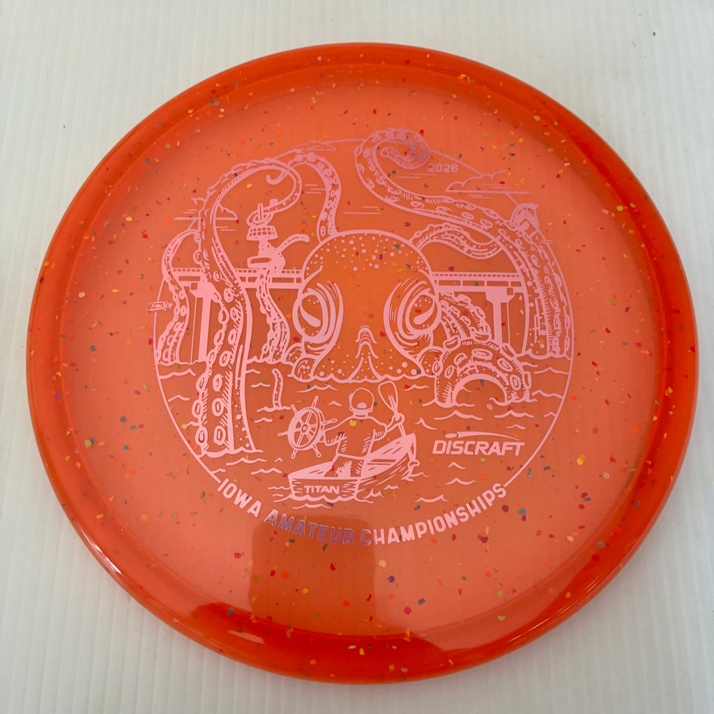 Discraft 2026 Iowa Amateur Championships Confetti Z Zone SS 4/4/-1/2