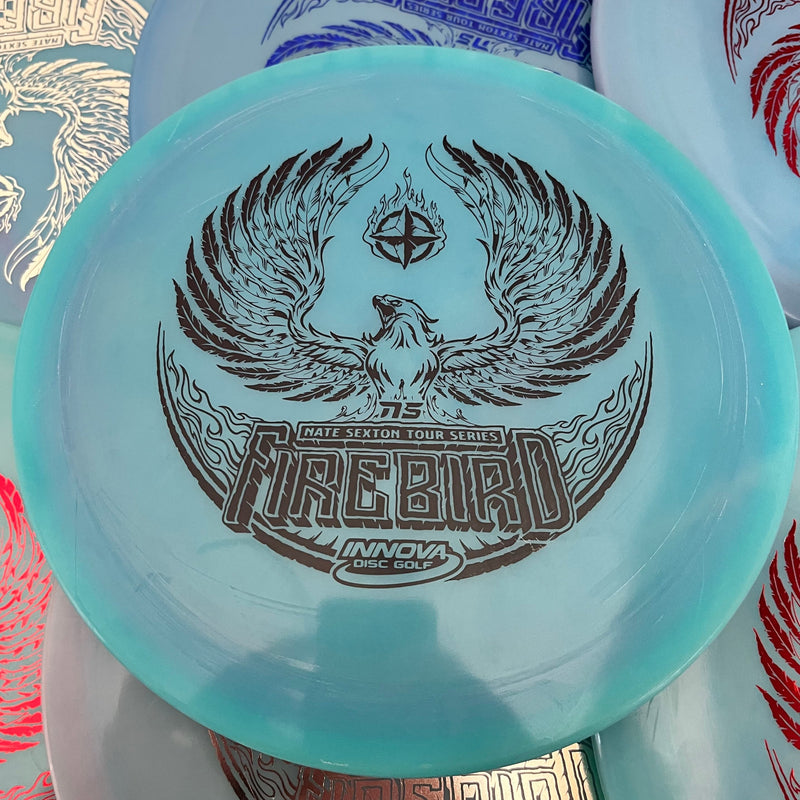 Innova 2021 Nate Sexton Tour Series Color Glow Champion Firebird 9/3/0/4