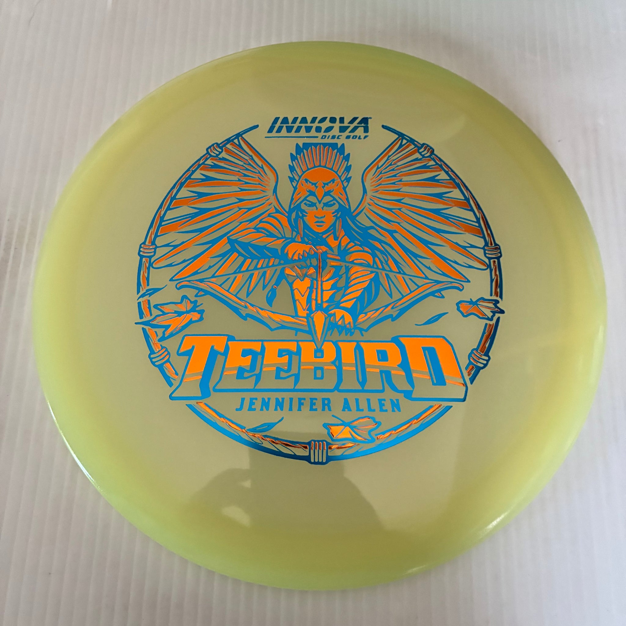 Innova 2026 Jen Allen Tour Series Proto Glow Champion TeeBird 7/5/0/2