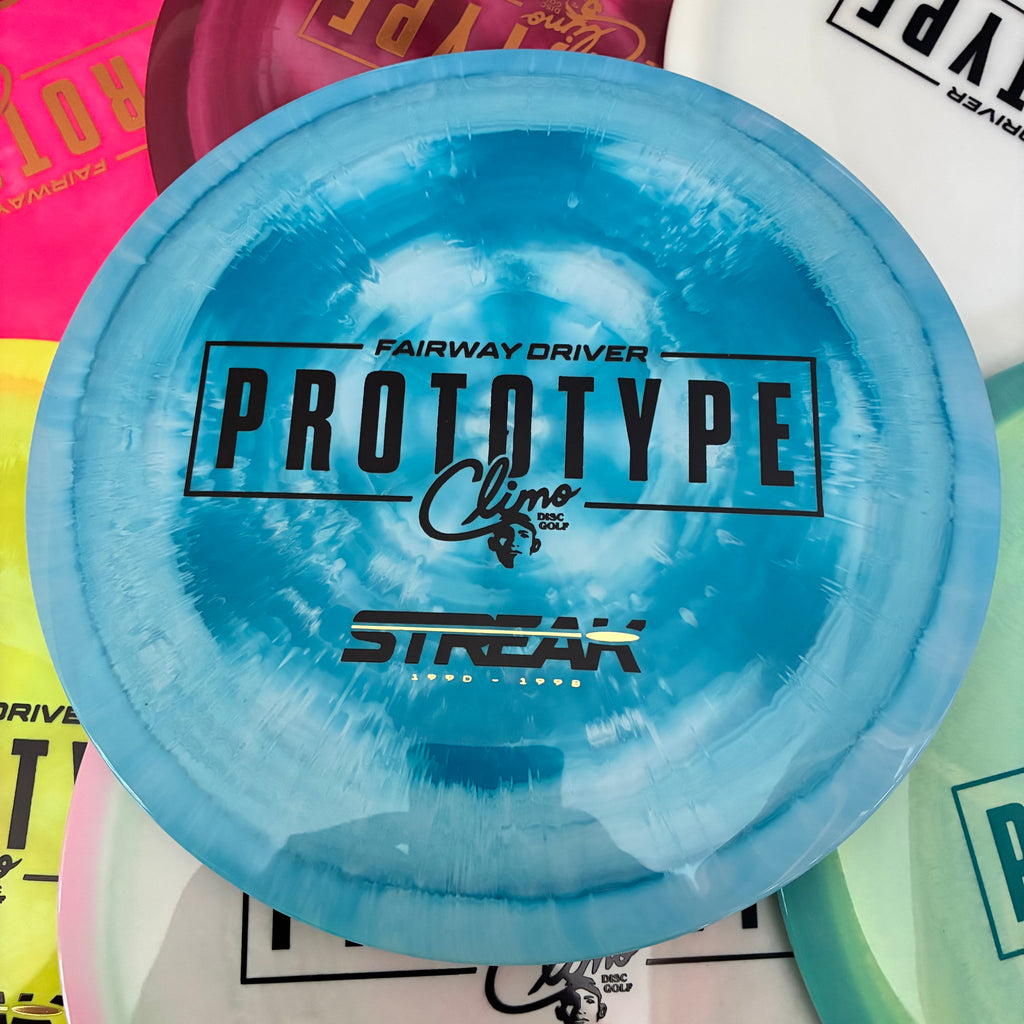 Climo Disc Golf Prototype Signature Line Streak 7/5/0/1