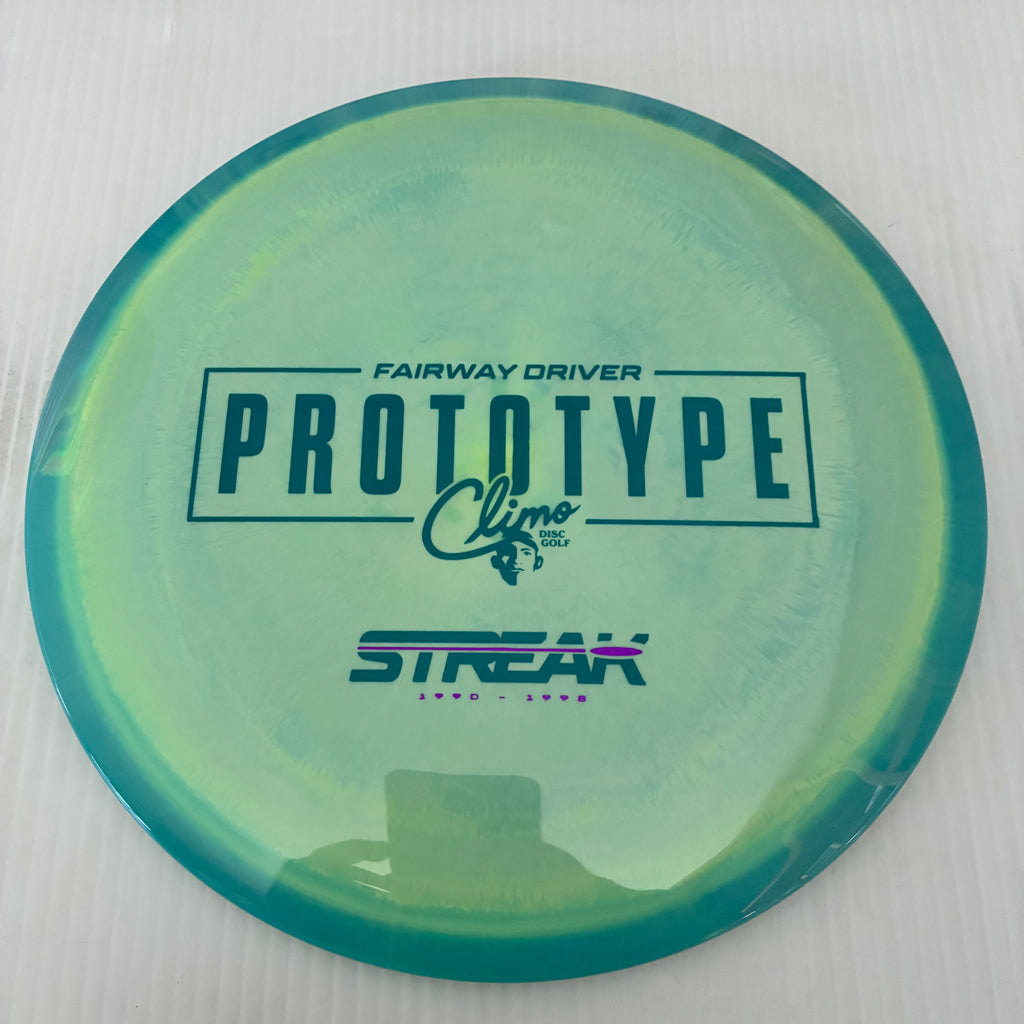 Climo Disc Golf Prototype Signature Line Streak 7/5/0/1