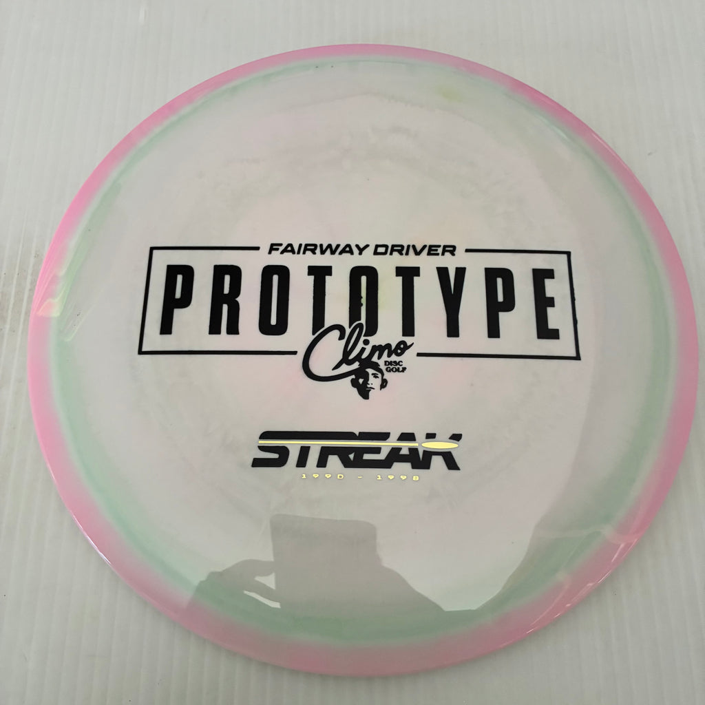 Climo Disc Golf Prototype Signature Line Streak 7/5/0/1