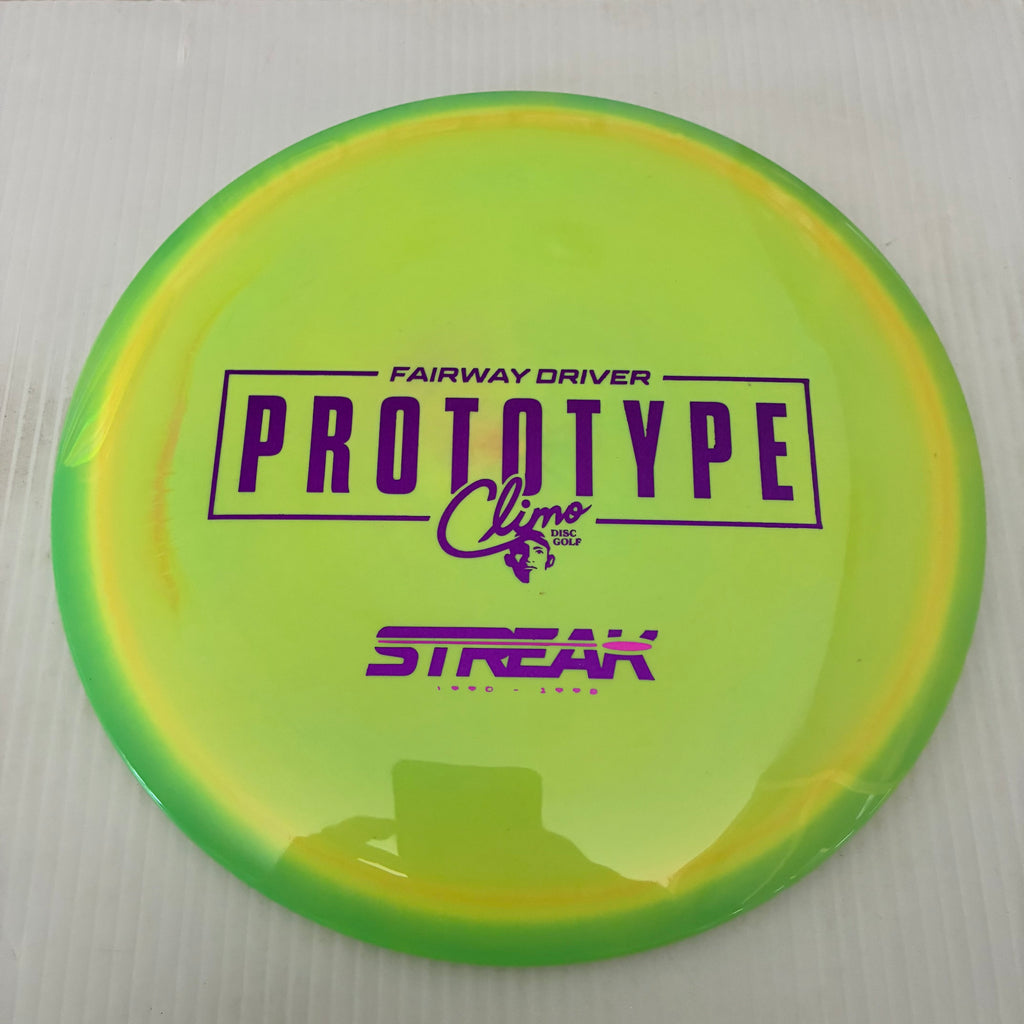 Climo Disc Golf Prototype Signature Line Streak 7/5/0/1