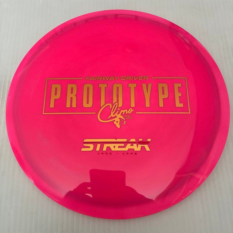 Climo Disc Golf Prototype Signature Line Streak 7/5/0/1