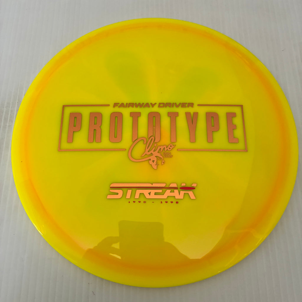 Climo Disc Golf Prototype Signature Line Streak 7/5/0/1
