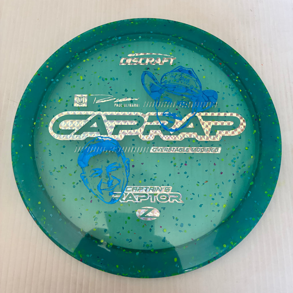 Discraft 2026 Paul Ulibarri Open @ Austin Champion Z Confetti Captain's Raptor 9/3/1/4