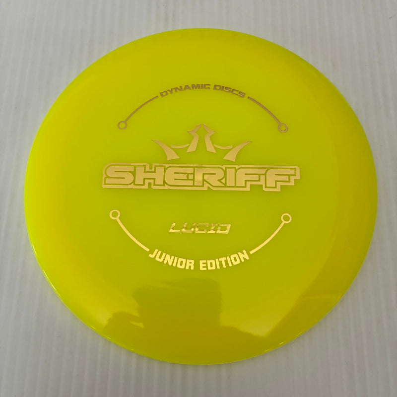 Dynamic Discs Lucid Sheriff Junior Edition