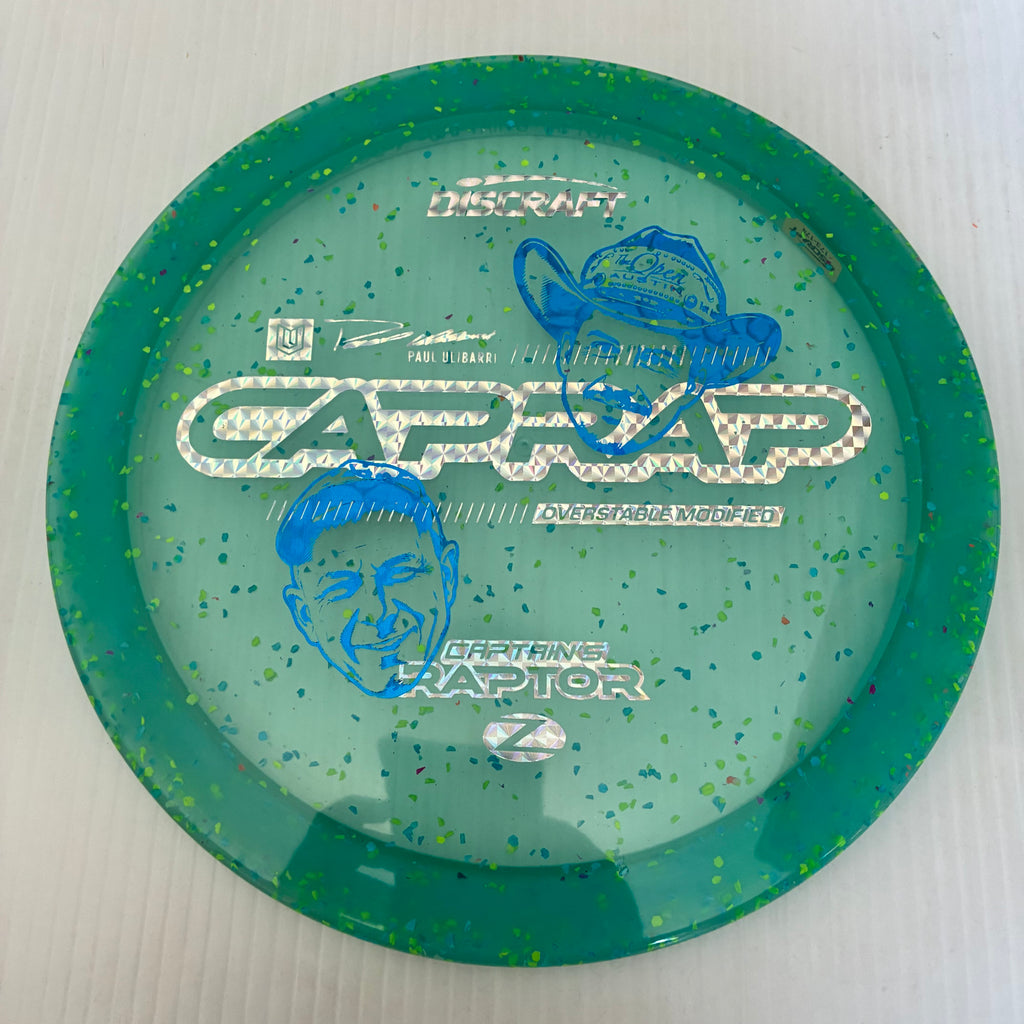 Discraft 2026 Paul Ulibarri Open @ Austin Champion Z Confetti Captain's Raptor 9/3/1/4