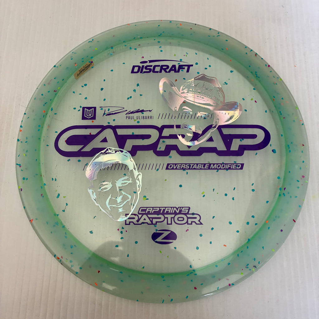 Discraft 2026 Paul Ulibarri Open @ Austin Champion Z Confetti Captain's Raptor 9/3/1/4