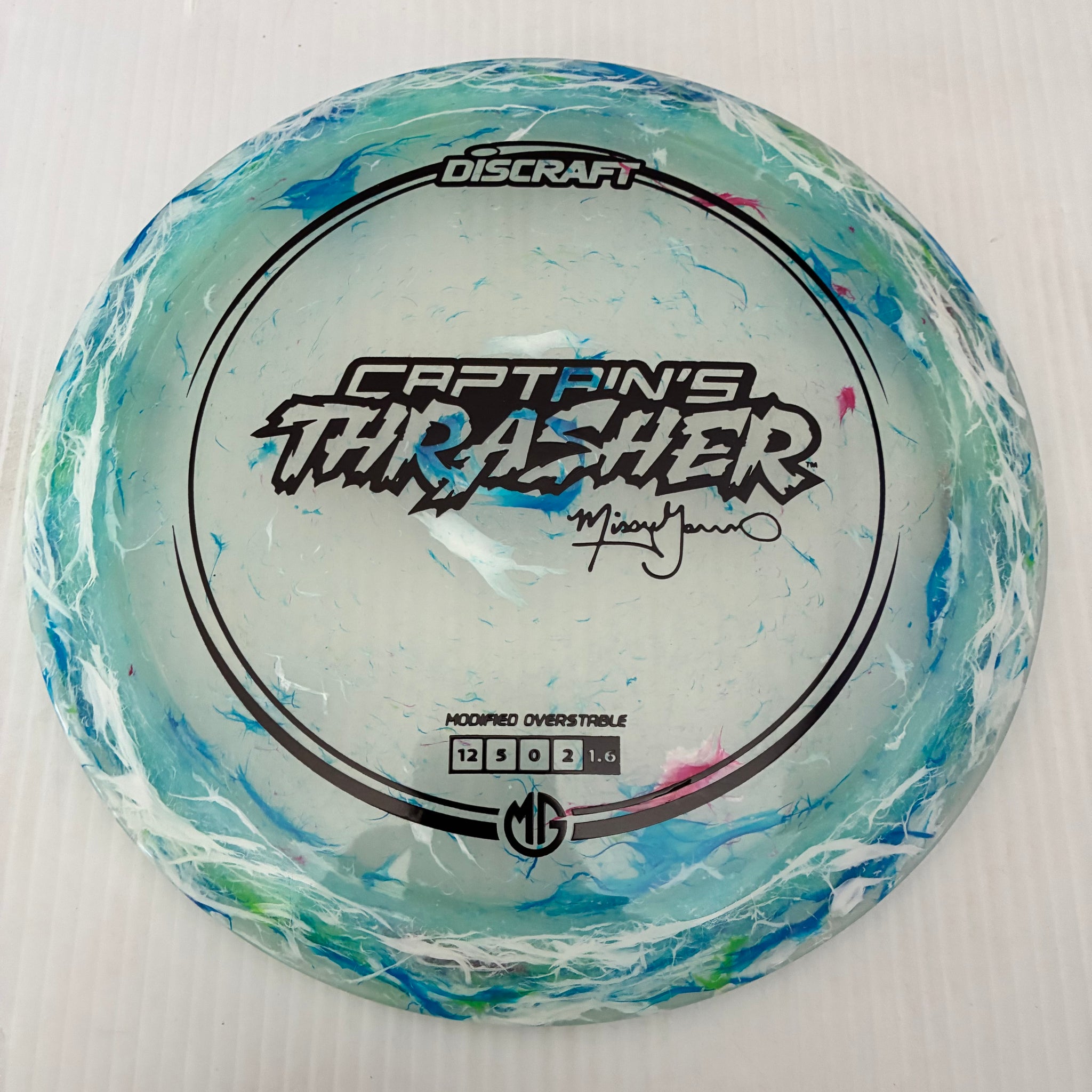 Discraft 2025 Missy Gannon Jawbreaker Z Captain's Thrasher 12/5/0/2