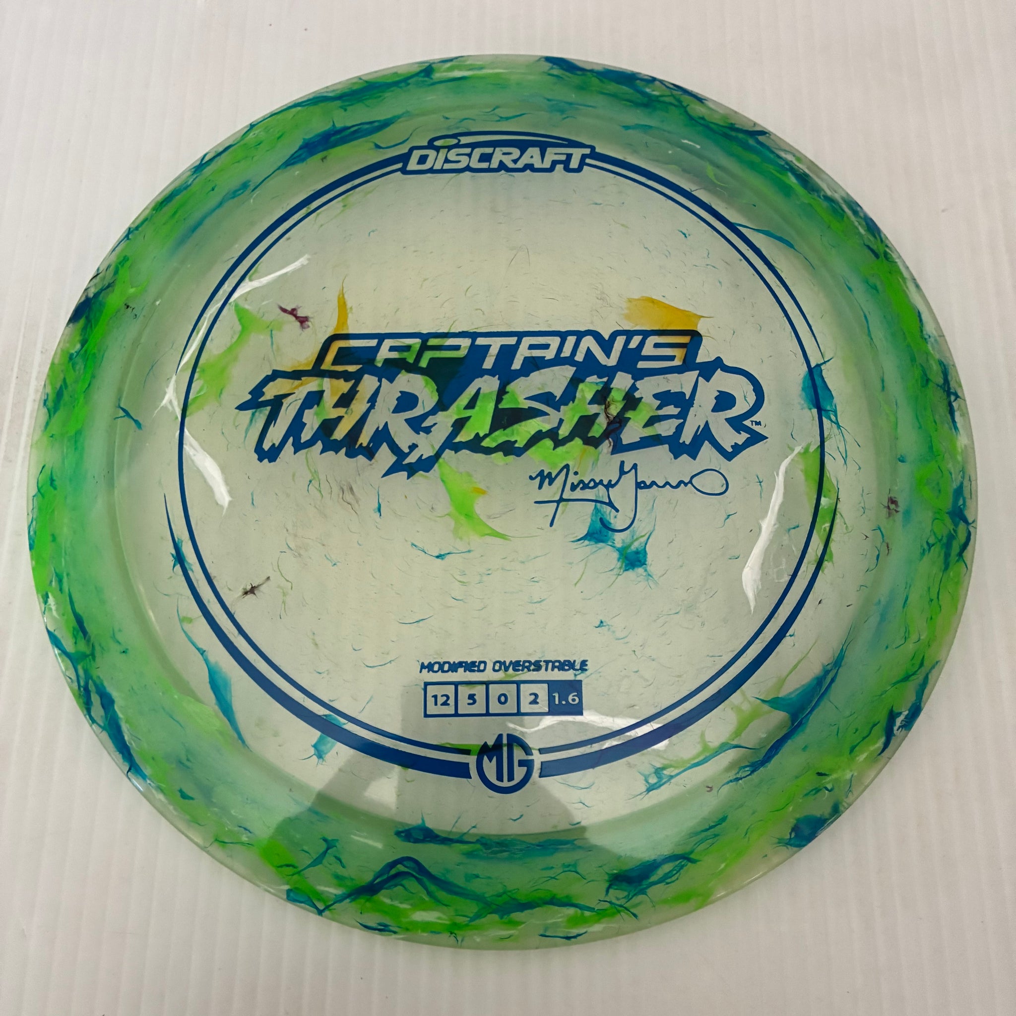Discraft 2025 Missy Gannon Jawbreaker Z Captain's Thrasher 12/5/0/2