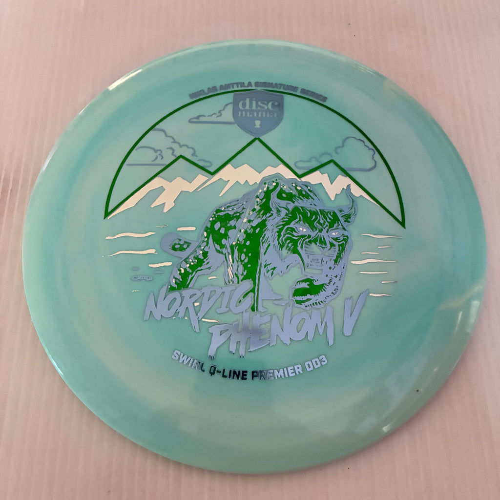 Discmania 2026 Niklas Anttila Signature Series Nordic Phenom V Premier Swirl Q-Line DD3 12/5/-1/3