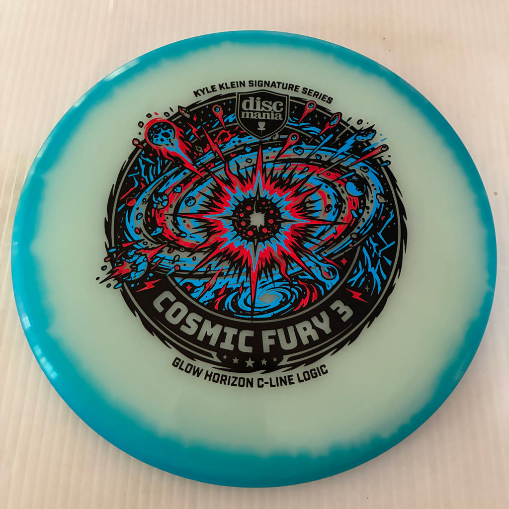 Discmania 2026 Kyle Klein Signature Series Cosmic Fury 3 Glow Horizon C-Line Logic 3/3/0/1