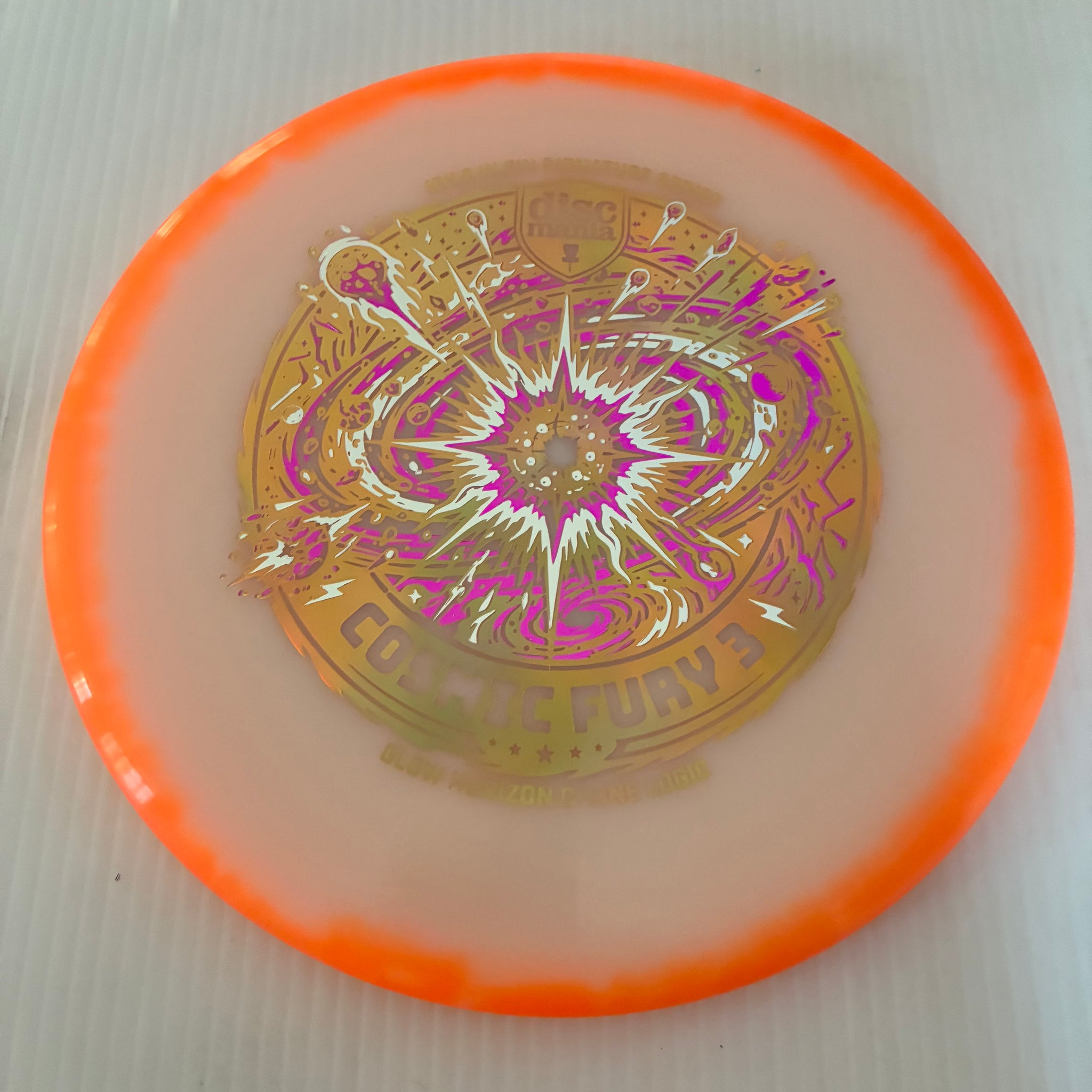 Discmania 2026 Kyle Klein Signature Series Cosmic Fury 3 Glow Horizon C-Line Logic 3/3/0/1