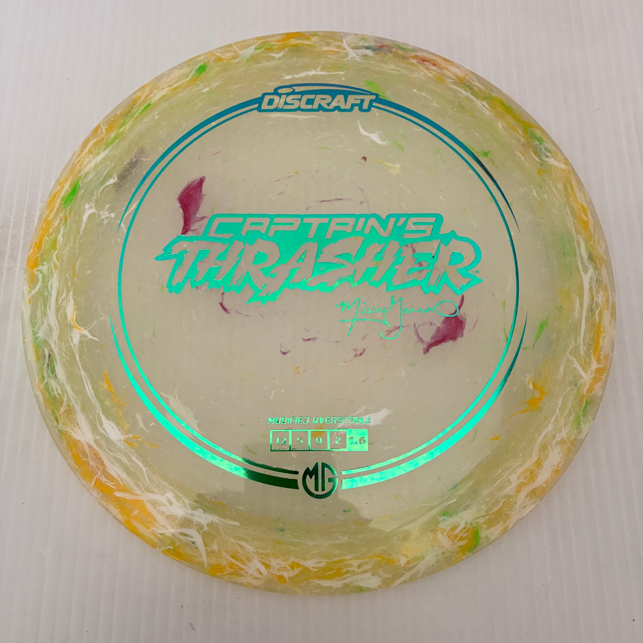 Discraft 2025 Missy Gannon Jawbreaker Z Captain's Thrasher 12/5/0/2