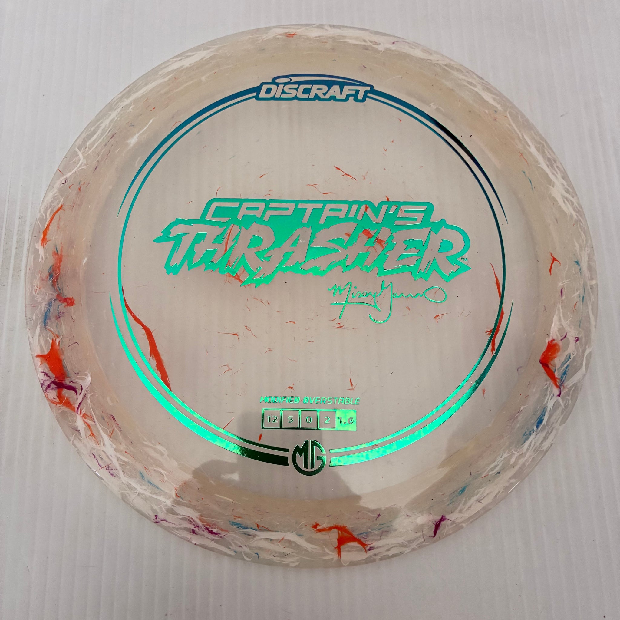 Discraft 2025 Missy Gannon Jawbreaker Z Captain's Thrasher 12/5/0/2