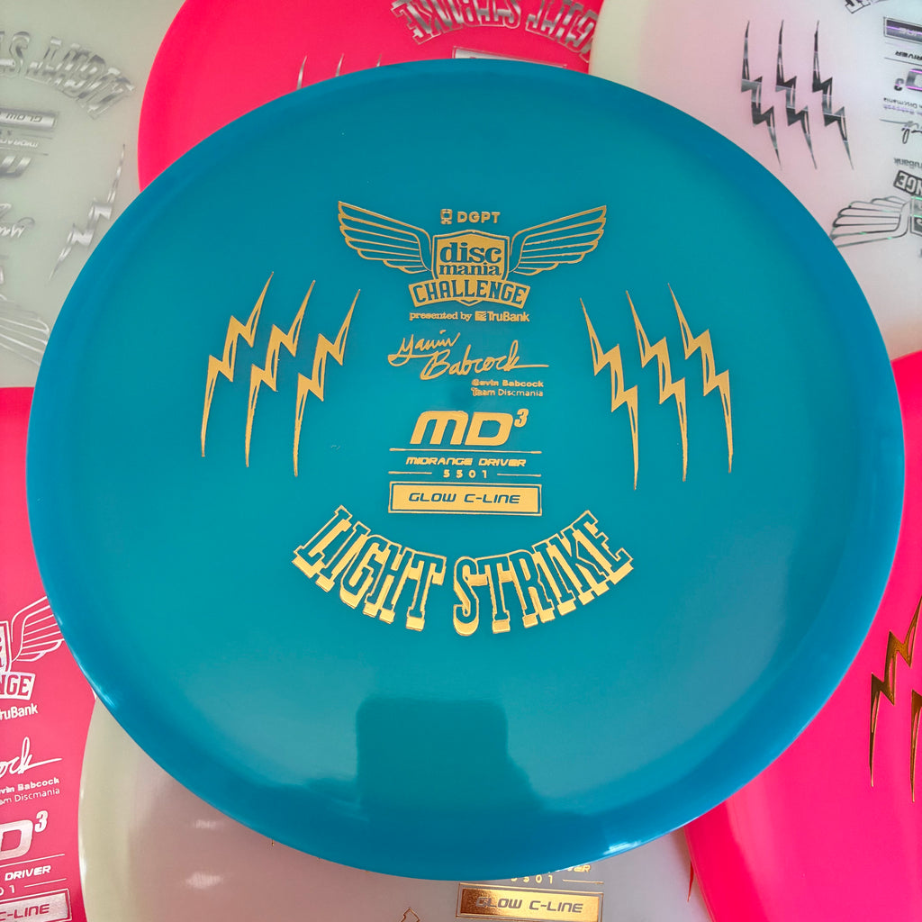 Discmania Challenge Gavin Babcock Light Strike Glow C-Line MD3 5/5/0/1