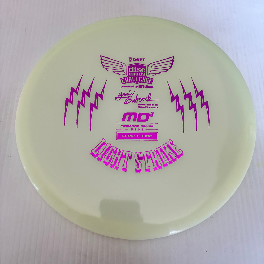 Discmania Challenge Gavin Babcock Light Strike Glow C-Line MD3 5/5/0/1