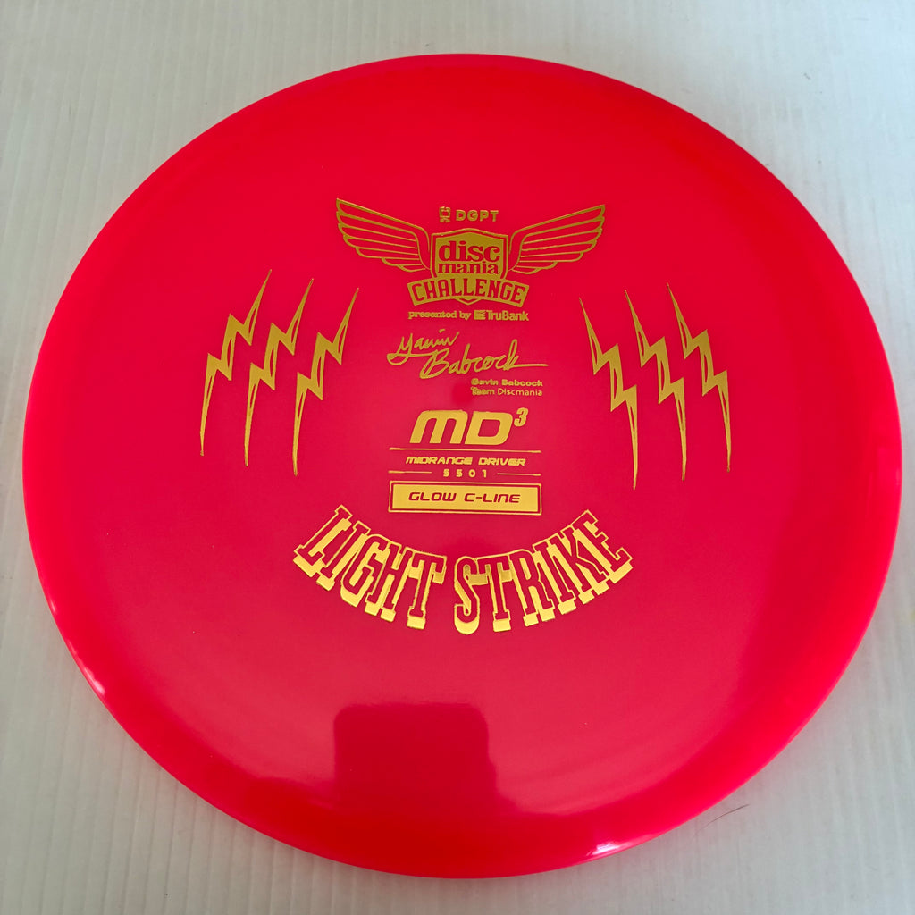 Discmania Challenge Gavin Babcock Light Strike Glow C-Line MD3 5/5/0/1