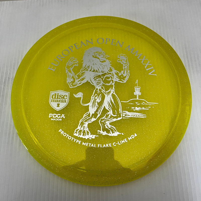 Discmania 2024 European Open Prototype Metal Flake C-Line MD4 5/4/0/3