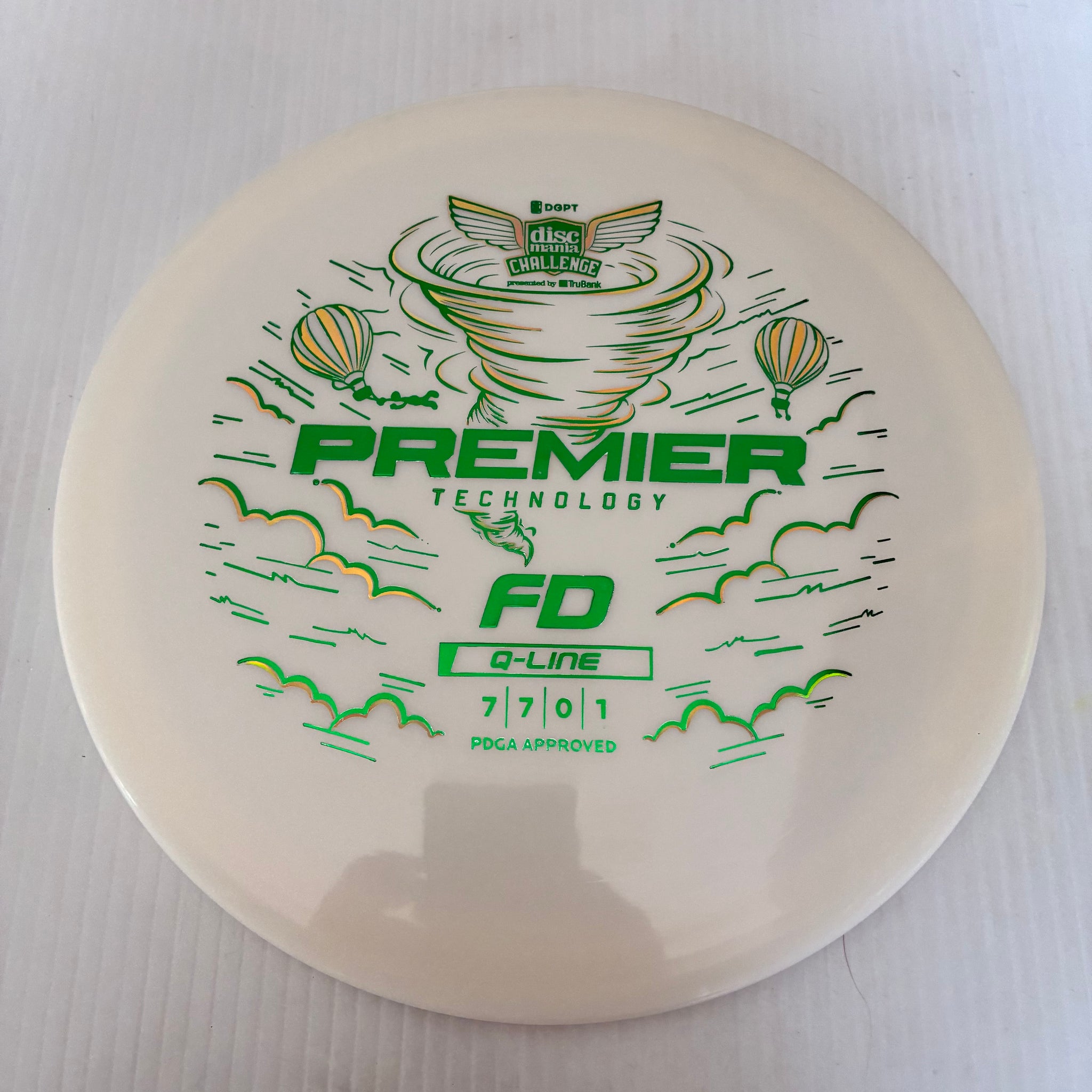 Discmania Challenge Premier Q-Line FD 7/6/0/1