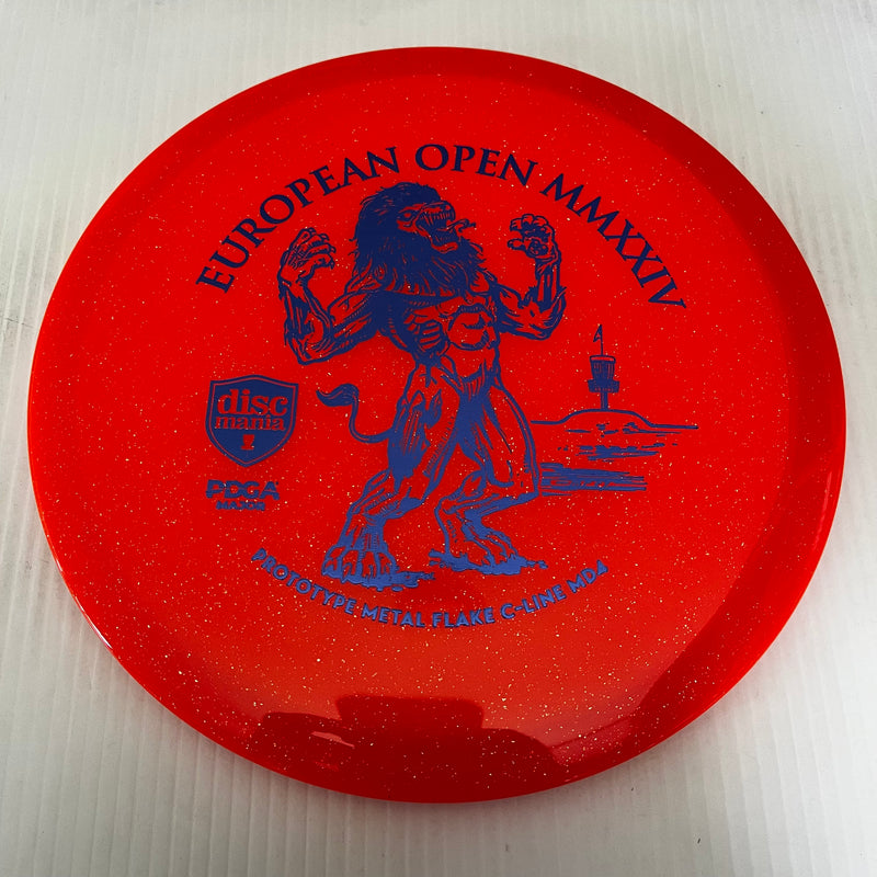 Discmania 2024 European Open Prototype Metal Flake C-Line MD4 5/4/0/3